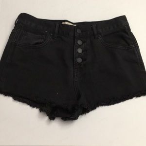 never worn black shorts.